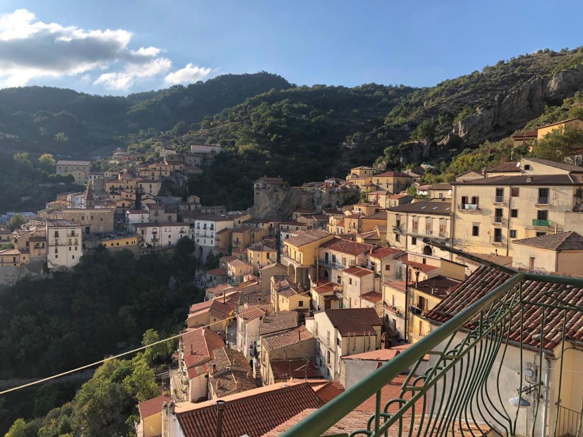 Bed and Breakfast Al Castello Castelmezzano Exterior foto